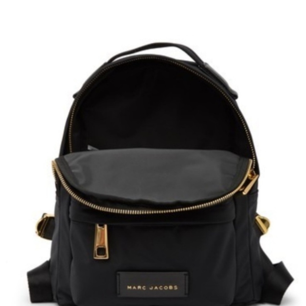 SOLD🎉Marc Jacobs Black Varsity Backpack - Picture 5 of 10